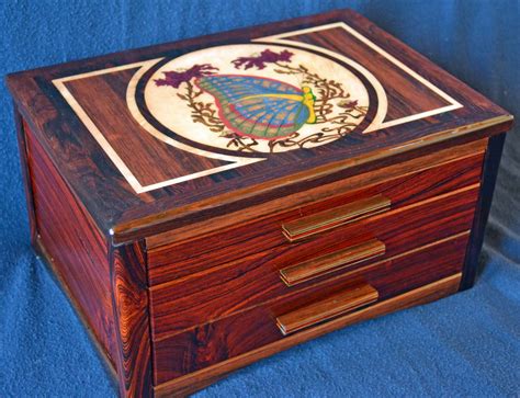 art nouveau jewellery box